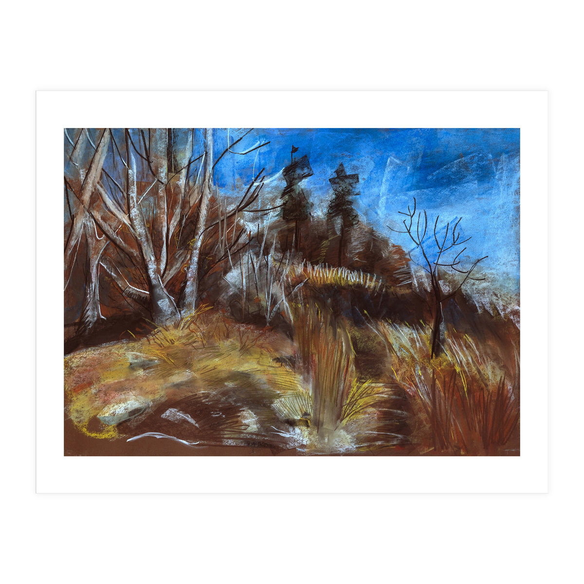 Autumn meadows (Print Only)