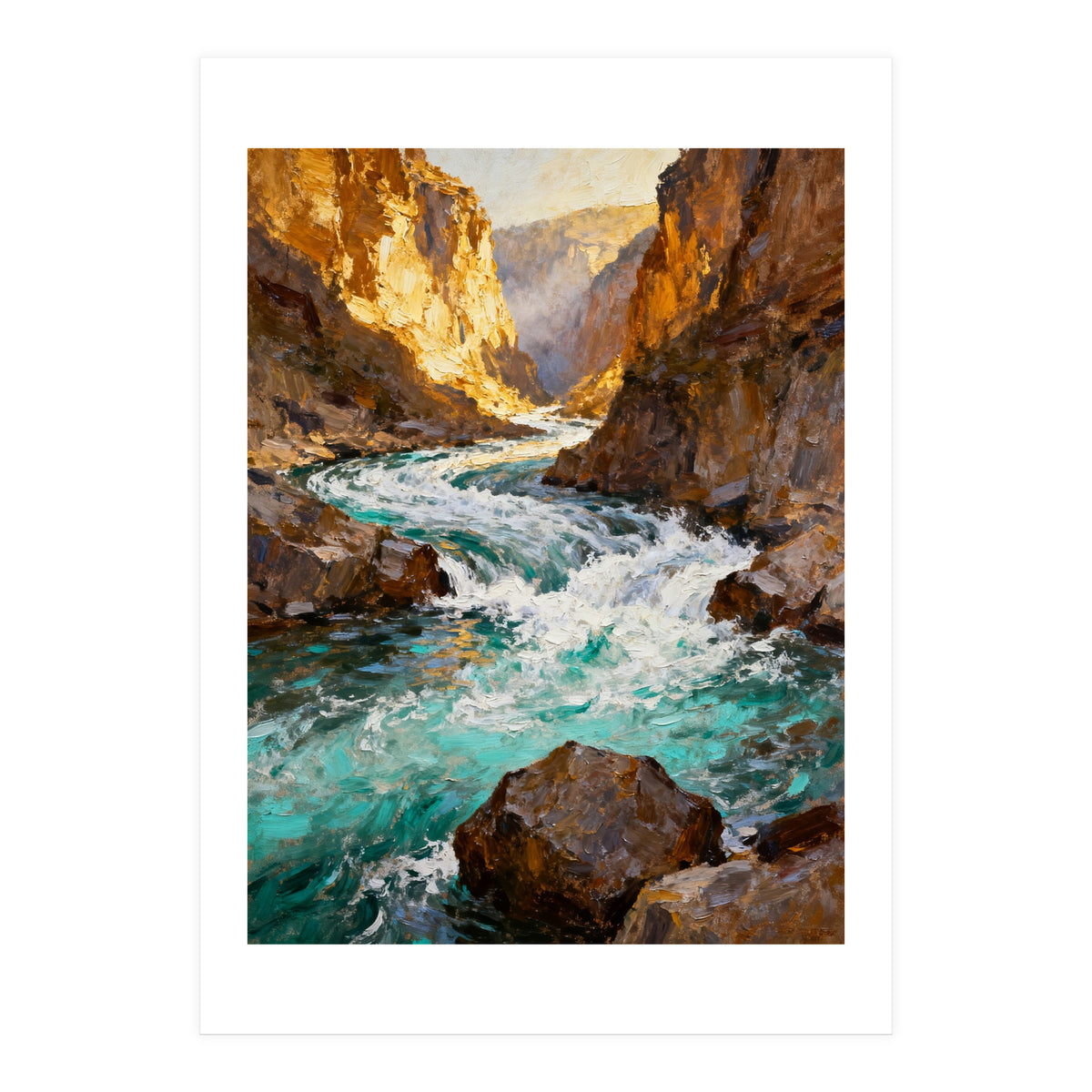 Vibrant Torrent (Print Only)