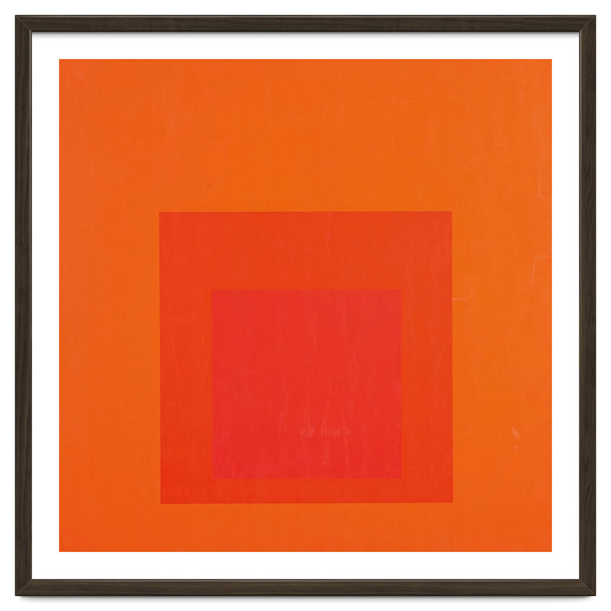 JOSEF ALBERS - HOMAGE TO THE SQUARE RED