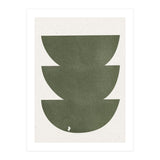 GREEN WATERCOLOR SHAPES NO.3 (Print Only) thumbnail
