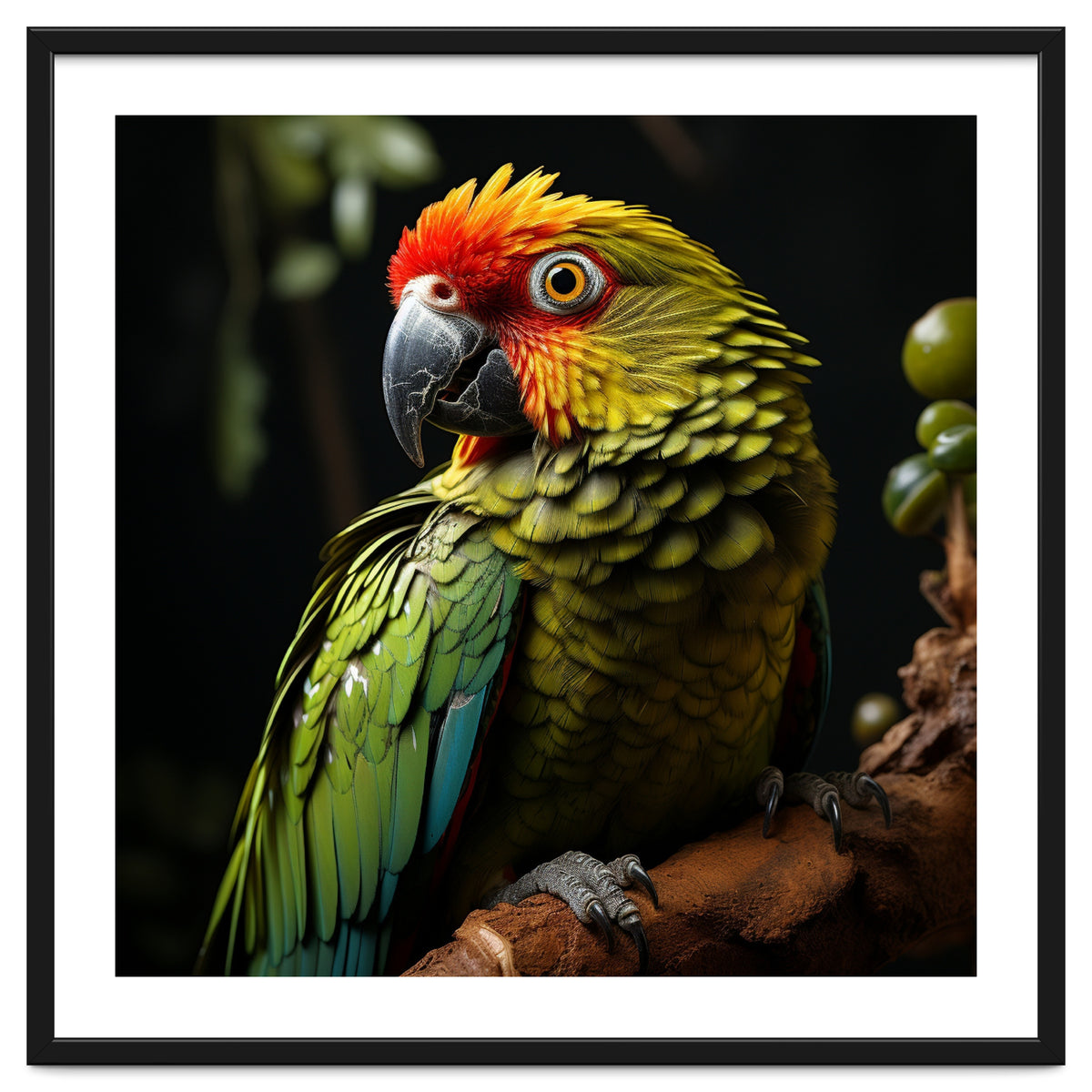 Vibrant Macaw Parrot