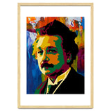 Albert Einstein Colorful Abstract thumbnail