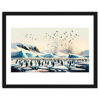 Antarctic Expanse Penguins Path