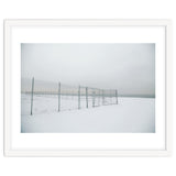 Fence in the Winter seascape thumbnail