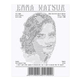 Receipt Art Emma Watson (Print Only) thumbnail