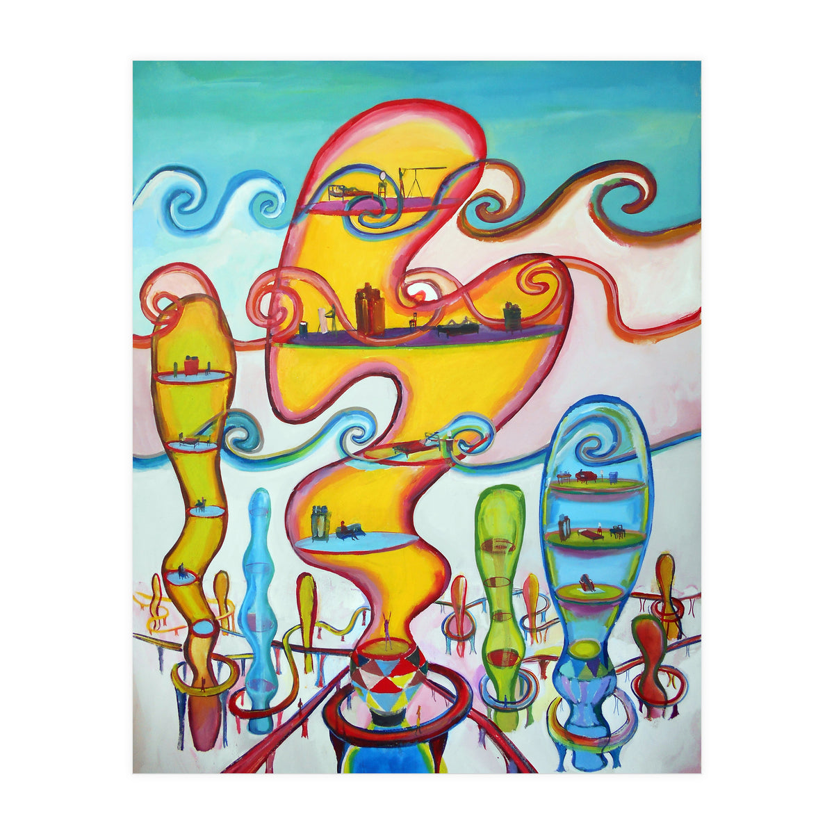 Ciudad Del Futuro 1 (Print Only)