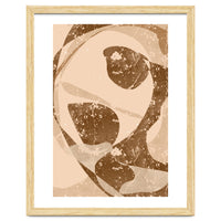 Abstract Brown Scratch