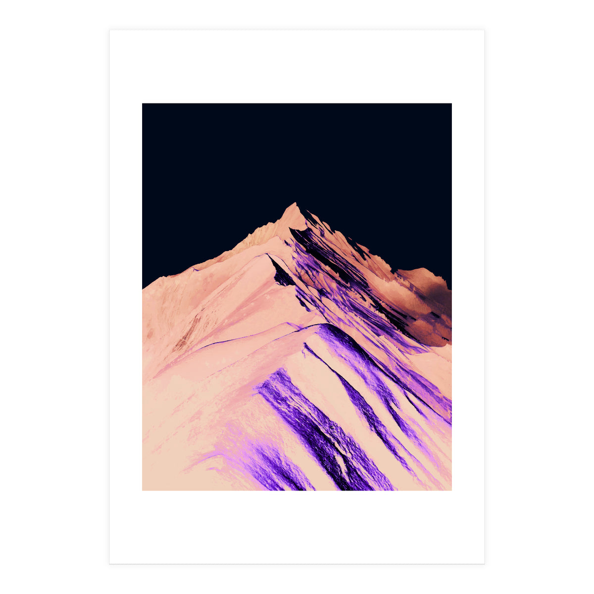 Dark Mountain #society6 #decor #buyart (Print Only)