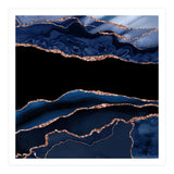 Navy & Rose Gold Agate Texture 11  (Print Only) thumbnail