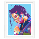 Michael Jackson pop art portrait thumbnail
