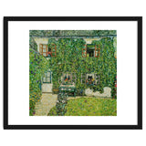 Forsthaus in Weissenbach am Attersee - Forestry house   in Weissenbach on Attersee-Lake,1912. thumbnail