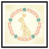 Floral Rabbit Wreath thumbnail