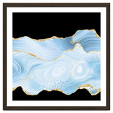 Blue & Gold Glitter Agate Texture 04 thumbnail