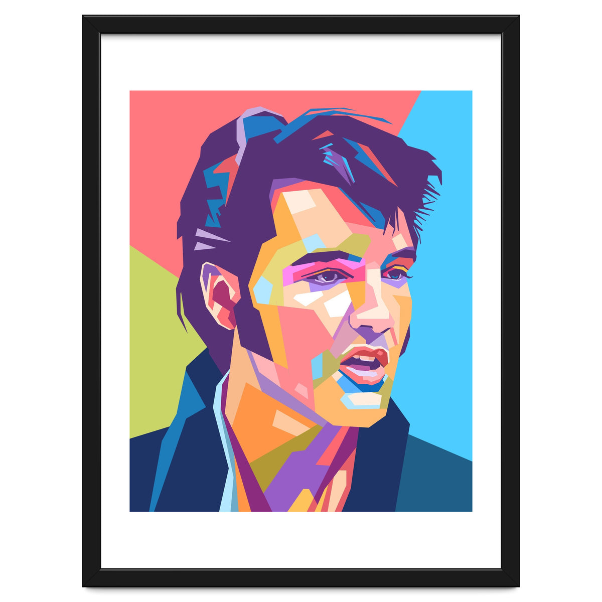 Elvis Presley pop art