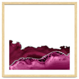 Burgundy & Silver Agate Texture 16 thumbnail