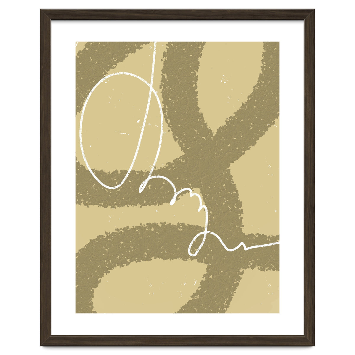 Dance of Lines on Sand Dunes