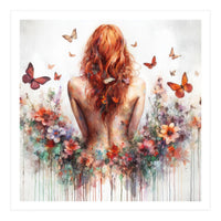 Butterfly Body In Bloom (Print Only)