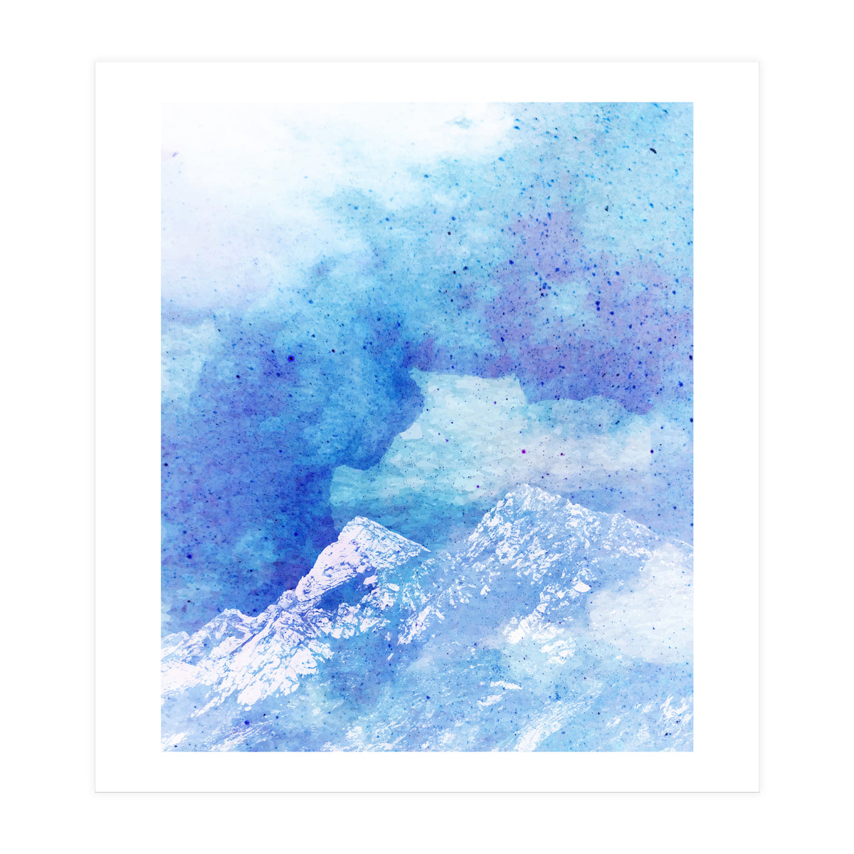 Snowy Mountain (Print Only)