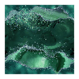 Emerald Glitter Agate Texture 04  (Print Only) thumbnail