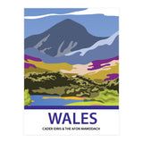 Wales Cader Idris And The Afon Mawddach (Print Only) thumbnail