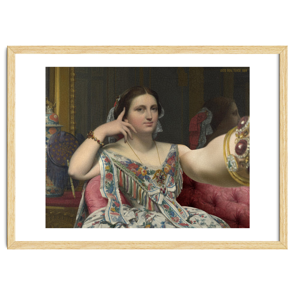 Madame Moitessier - Ingres - Selfie