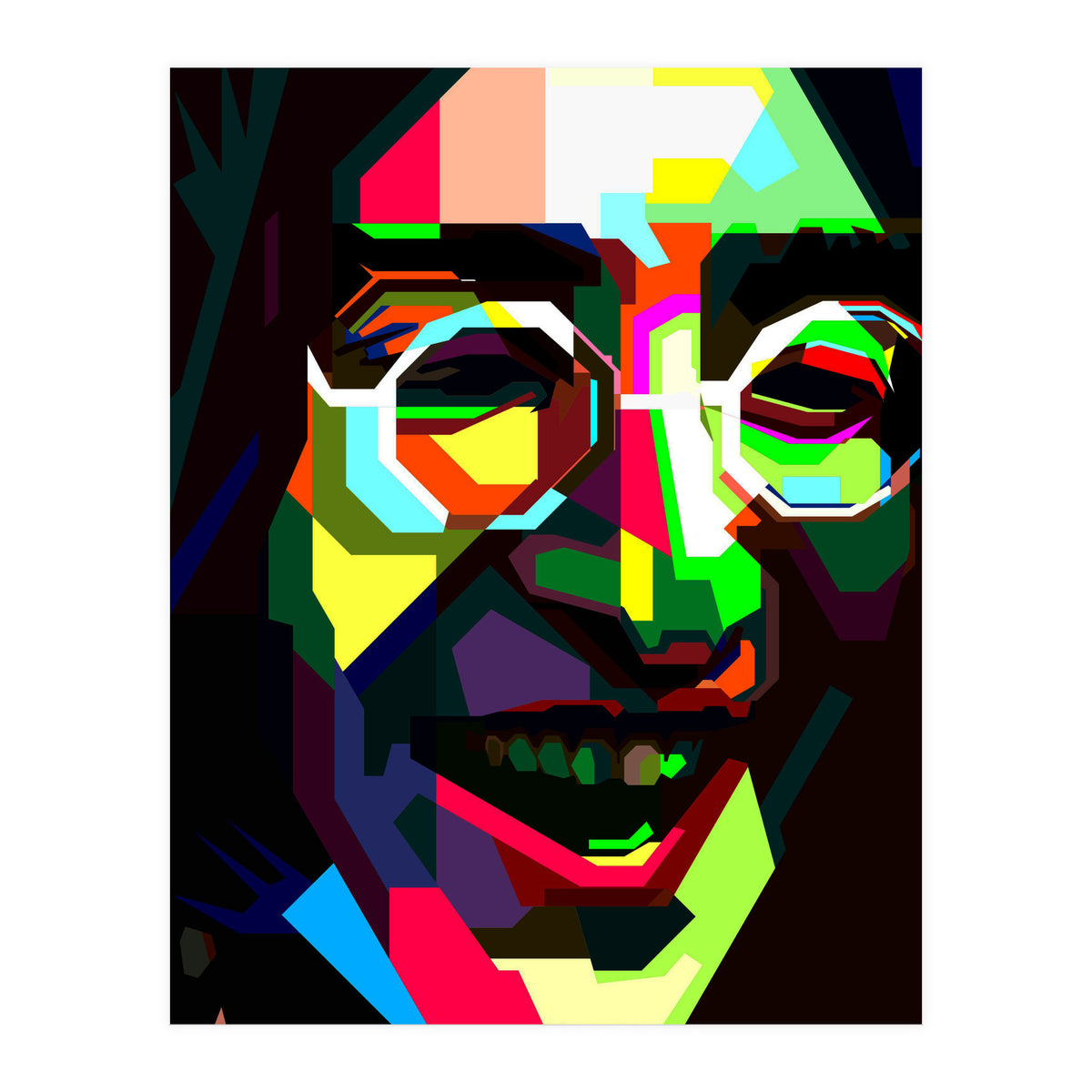 John Lennon Legend Pop Art WPAP (Print Only)