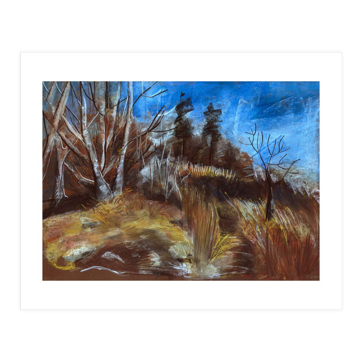 Autumn meadows (Print Only)