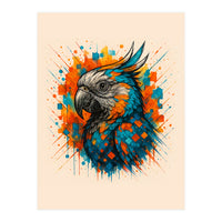 Parrot Animal Watercolor (Print Only)