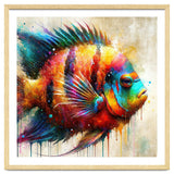 Colorful Tropical Fish Portrait thumbnail
