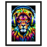 A Lion In Glasses Listens To Music thumbnail