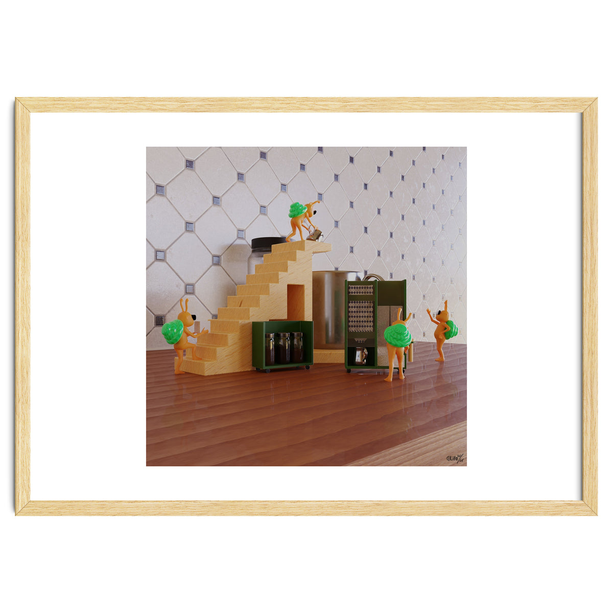 Coffee Support - angle #2 (Lwuba 039 Coffee Support 02)