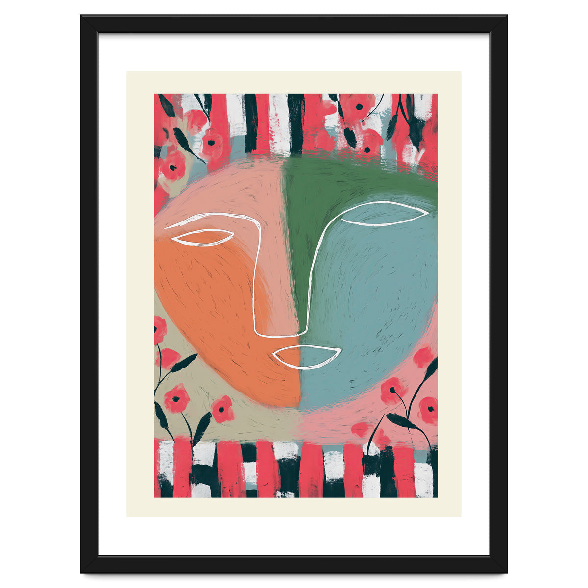 Dreams In Coral And Sage