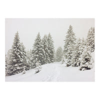Hike in the snow (Print Only)