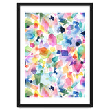 Colorful Watercolor Crystals and Gems thumbnail