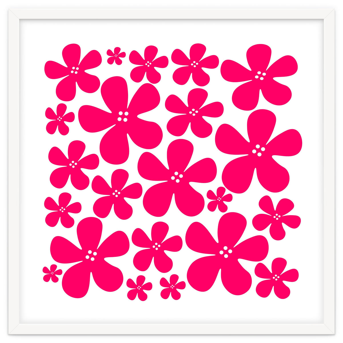 Pink Flowers Pattern