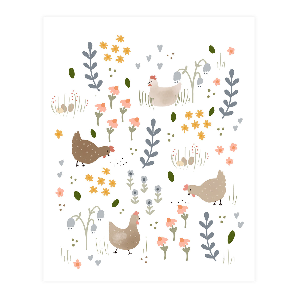Chickens (Print Only)