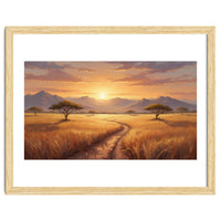 Golden Peak Sunset