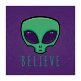 Believe Alien Head (Print Only) thumbnail
