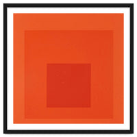 JOSEF ALBERS - HOMAGE TO THE SQUARE RED