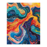 Vibrant Fluid Acrylic Pour Abstract Art (Print Only) thumbnail