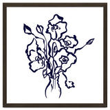 flowers line art thumbnail