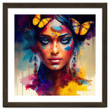 Butterfly Crown Hindu Portrait thumbnail