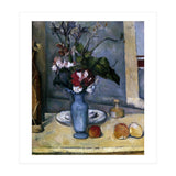 The Blue Vase - 1885/87 - 62x51 cm - oil on canvas - French Post-Impressionism. (Print Only) thumbnail