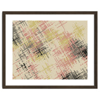 Geometric Cross Patterns Muted