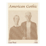 American Gothic – Grant Wood (1930) (Print Only) thumbnail