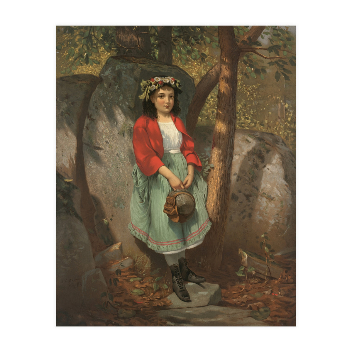 John George Brown – The Queen of the Woods (Print Only)