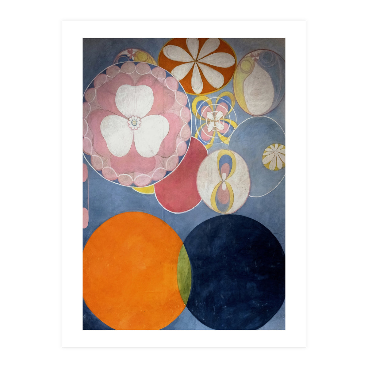 Hilma af Klint - The Ten Largest No 2 Childhood - Abstract Spiritual Art (Print Only)