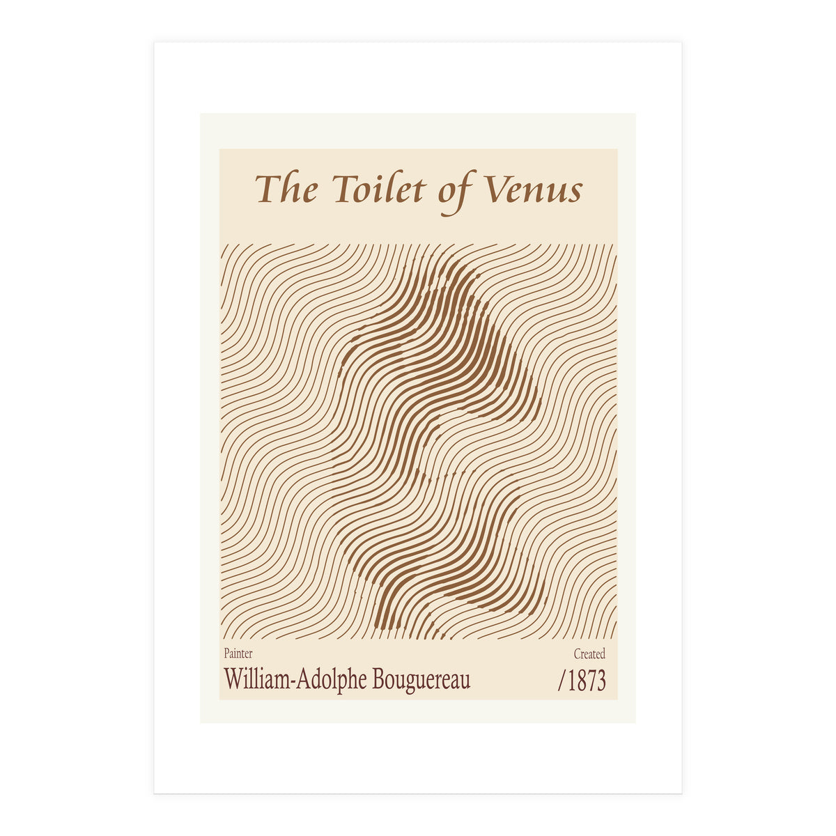 The Toilet Of Venus – William Adolphe Bouguereau (1873) (Print Only)