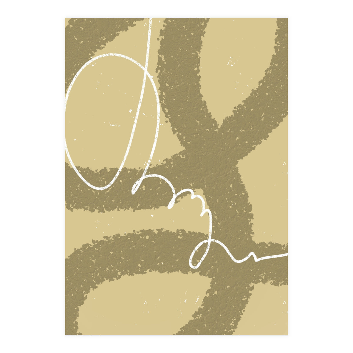 Dance of Lines on Sand Dunes (Print Only)