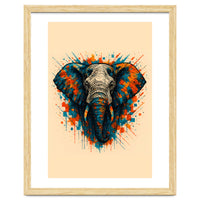 Elephant Animal Watercolor